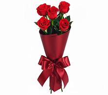 Букет 5 Красных роз Эдлесс Лав в Шексне