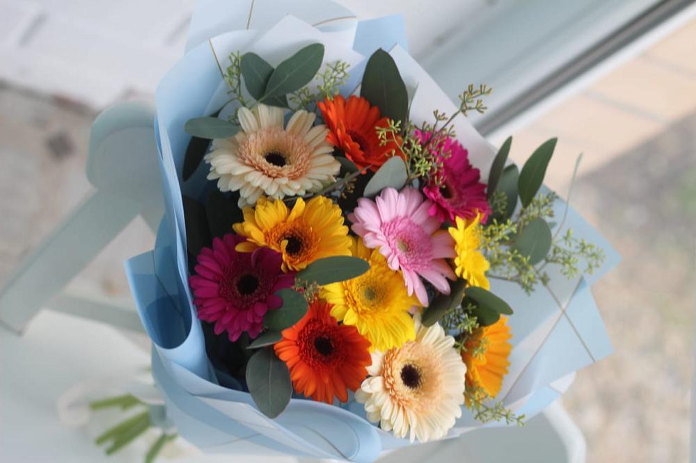 Букет цветов из: Герберы в Шексне