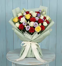 Букет цветов из:  Розы в Шексне