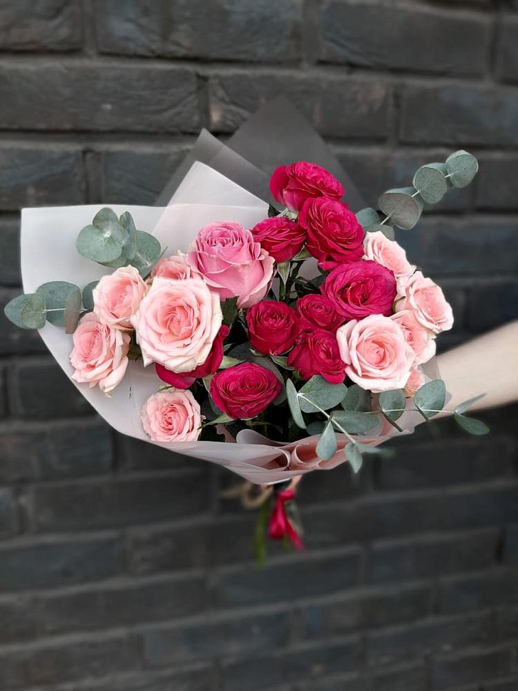 Букет роз Чудесное настроение в Шексне Букет Чудесное настроение в Шексне