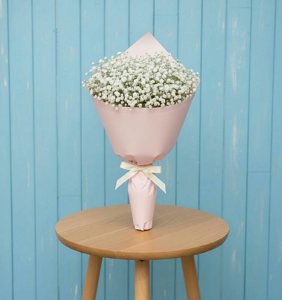 Букет Воздушное настроение в Шексне Букет цветов из: Гипсофила в Шексне