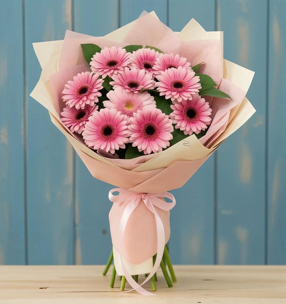 Букет пурпурно-розовый в Шексне Букет цветов из: Герберы в Шексне