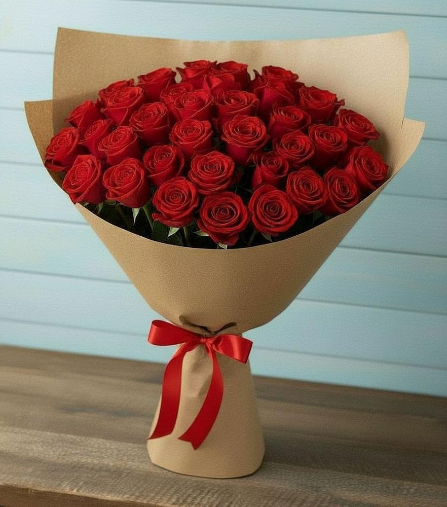 Красные розы Милано в Шексне Букет Красные розы Милано в Шексне