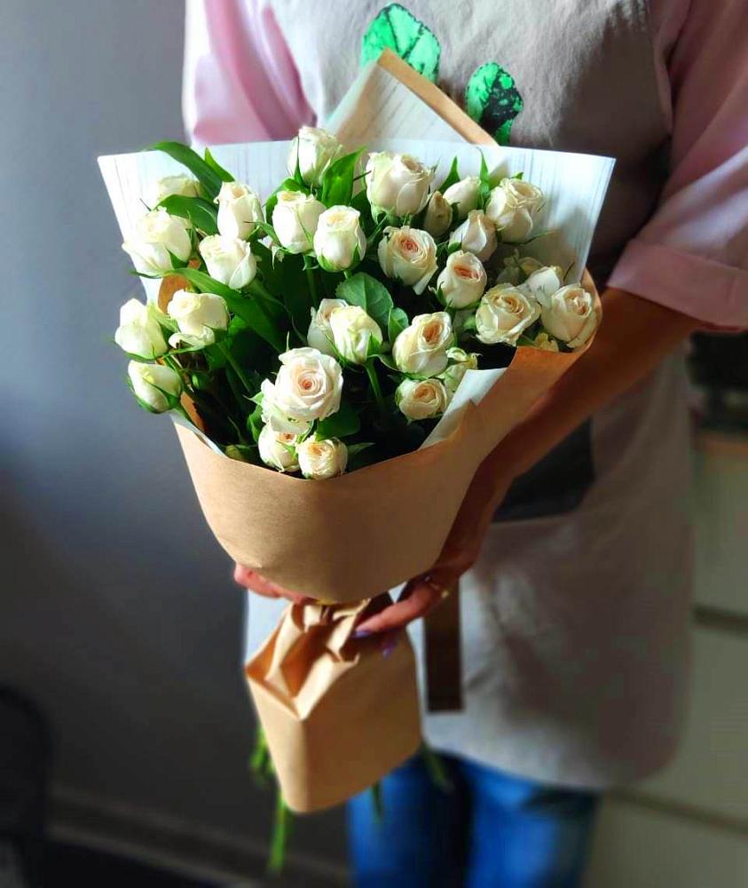 Букет хорошее настроение в Шексне Букет цветов из: Розы в Шексне