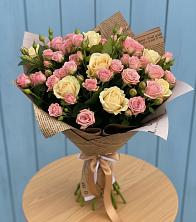 Букет варенье из роз в Шексне Букет цветов из:  Розы в Шексне