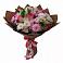 Букет Розовое очарование в Шексне Букет цветов из: Хризантемы, Альстромерии и Розы в Шексне