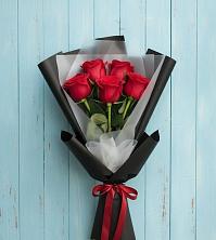 Букет в ритме города в Шексне Букет цветов из:  Розы в Шексне